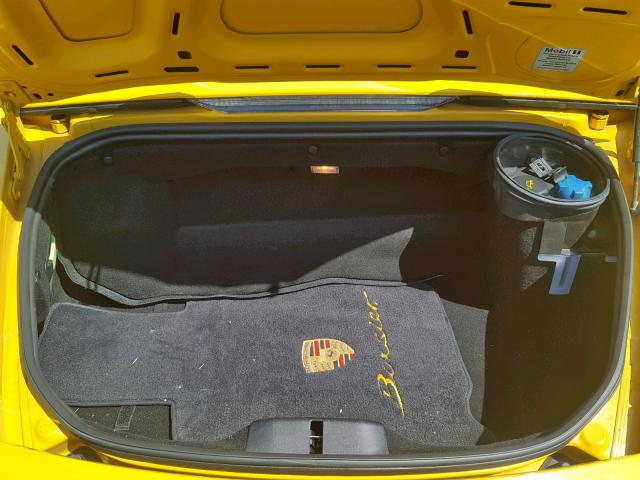 WP0CA29886U711428 - 2006 PORSCHE BOXSTER YELLOW photo 7