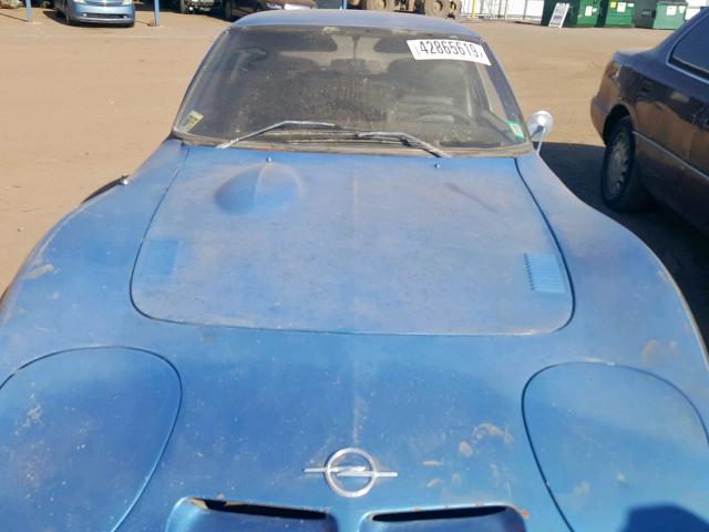 941812217 - 1969 OPEL GT BLUE photo 7