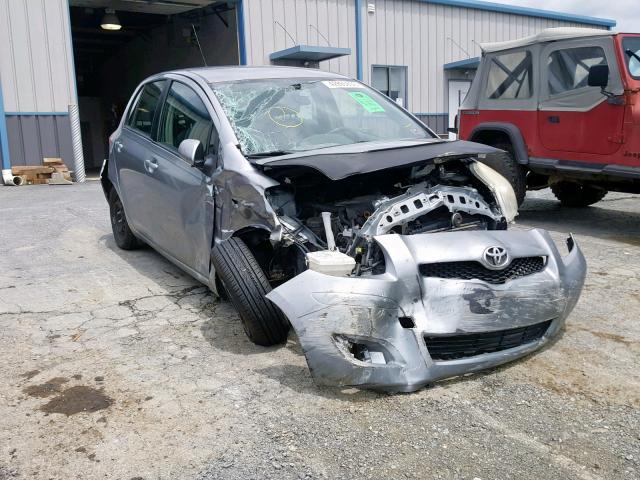 JTDKT903995232840 - 2009 TOYOTA YARIS SILVER photo 1