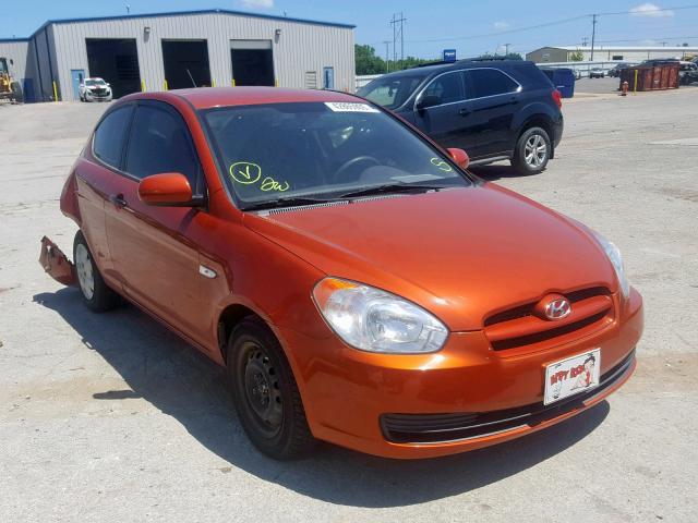 KMHCM3AC4AU181959 - 2010 HYUNDAI ACCENT BLU ORANGE photo 1