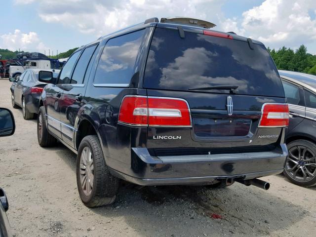 5LMJJ2J53AEJ01117 - 2010 LINCOLN NAVIGATOR შავი ფოტო 3
