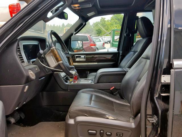 5LMJJ2J53AEJ01117 - 2010 LINCOLN NAVIGATOR შავი ფოტო 5