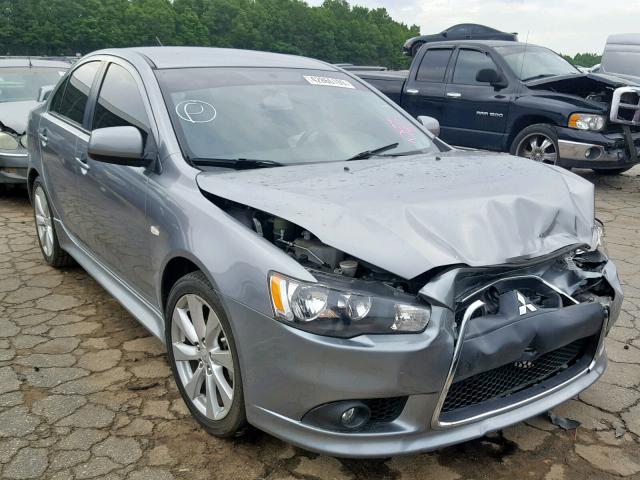 JA32U8FW2DU005947 - 2013 MITSUBISHI LANCER GT GRAY photo 1