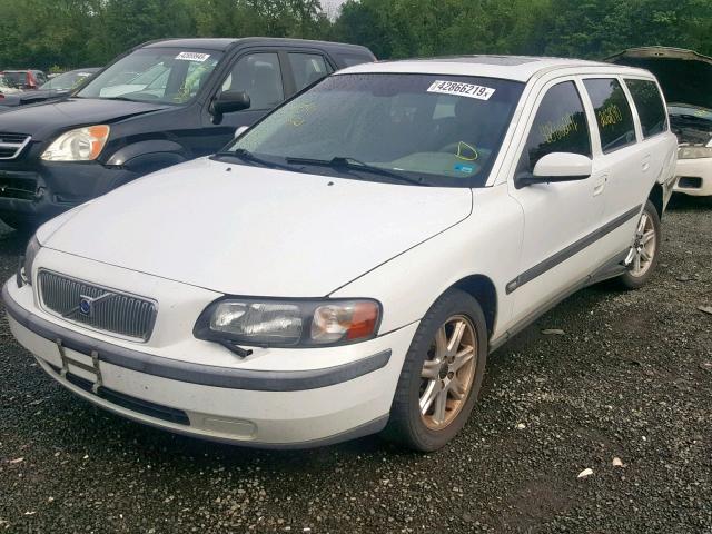 YV1SW59V342371922 - 2004 VOLVO V70 FWD WHITE photo 2