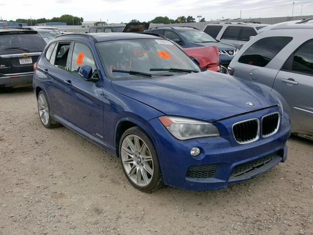 WBAVM5C55FVV93653 - 2015 BMW X1 XDRIVE3 BLUE photo 1