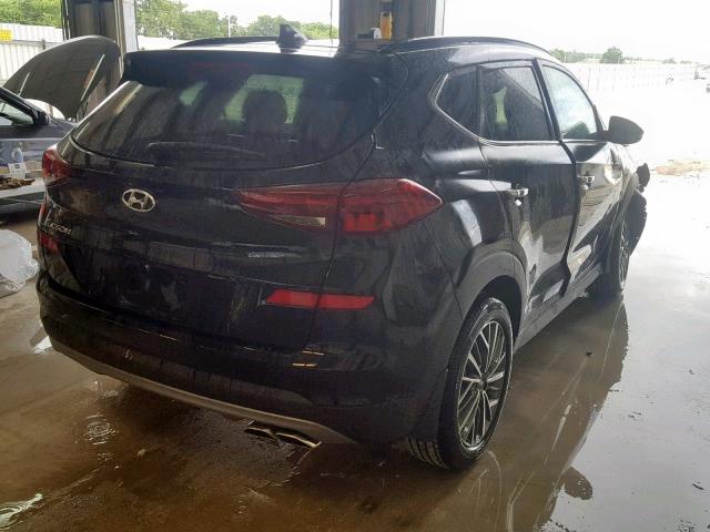 KM8J33AL0KU940666 - 2019 HYUNDAI TUCSON LIM BLACK photo 4