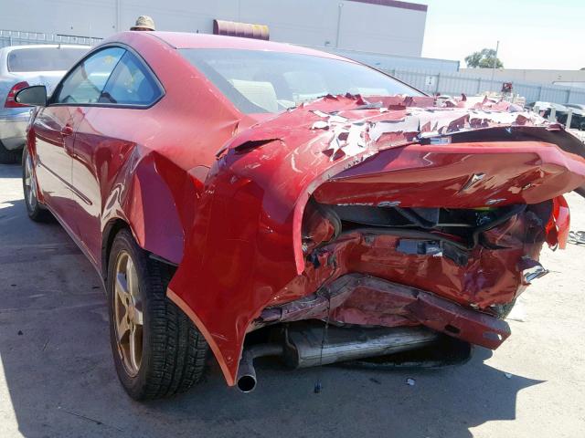 1G2ZH178864122189 - 2006 PONTIAC G6 GT RED photo 3