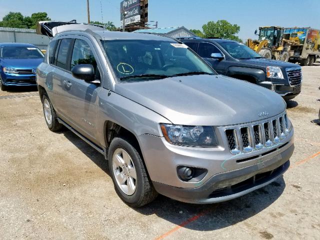 1C4NJCBA4FD397210 - 2015 JEEP COMPASS SP ვერცხლისფერი ფოტო 1