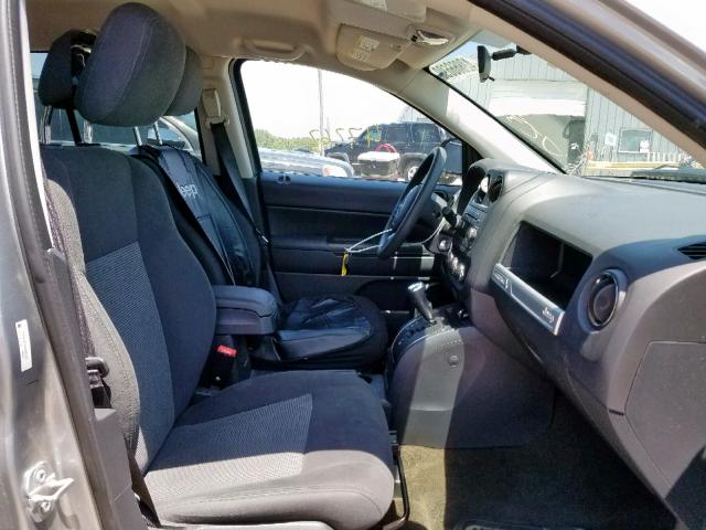 1C4NJCBA4FD397210 - 2015 JEEP COMPASS SP ვერცხლისფერი ფოტო 5