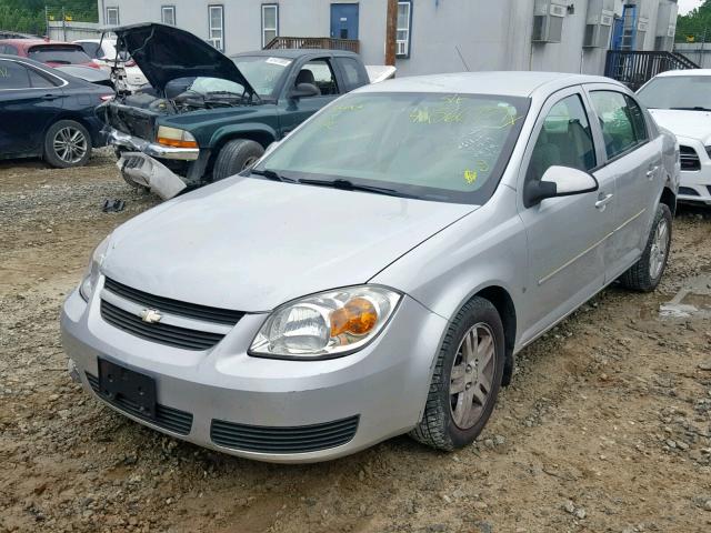 1G1AL55FX67713308 - 2006 CHEVROLET COBALT LT SILVER photo 2