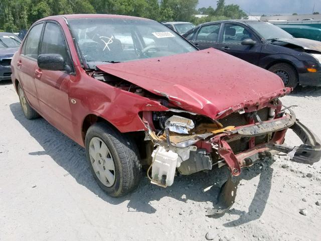 JA3AJ26E22U069363 - 2002 MITSUBISHI LANCER ES RED photo 1