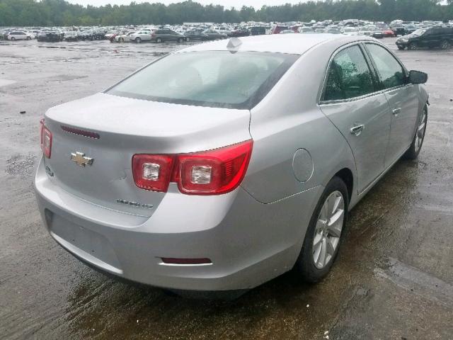 1G11H5SA5DU123722 - 2013 CHEVROLET MALIBU LTZ 银色 照片 4