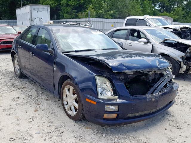 1G6DW677450169390 - 2005 CADILLAC STS BLUE photo 1