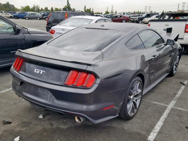 1FA6P8CF6G5202770 - 2016 FORD MUSTANG GT CHARCOAL photo 4