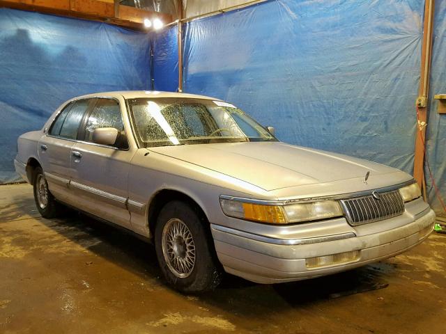 2MECM75W6NX663040 - 1992 MERCURY GRAND MARQ SILVER photo 1