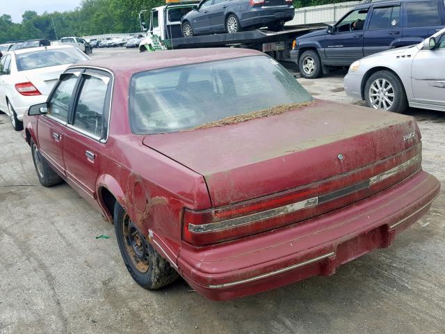 1G4AG55M2T6444499 - 1996 BUICK CENTURY SP RED photo 3