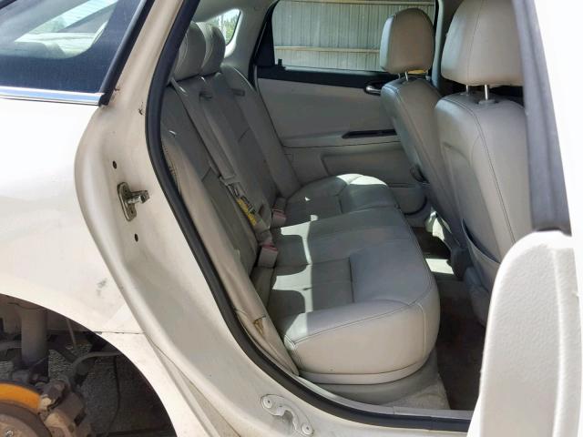 2G1WD58C889125543 - 2008 CHEVROLET IMPALA SUP 白色 照片 6