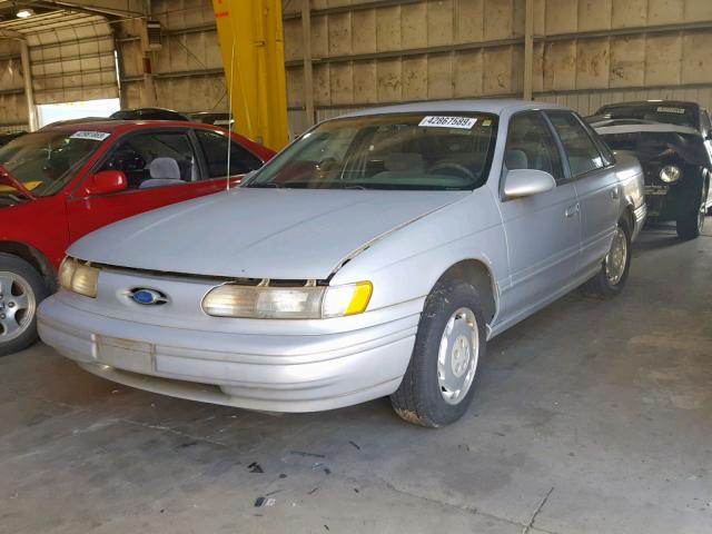 1FALP5246SG309896 - 1995 FORD TAURUS GL SILVER photo 2