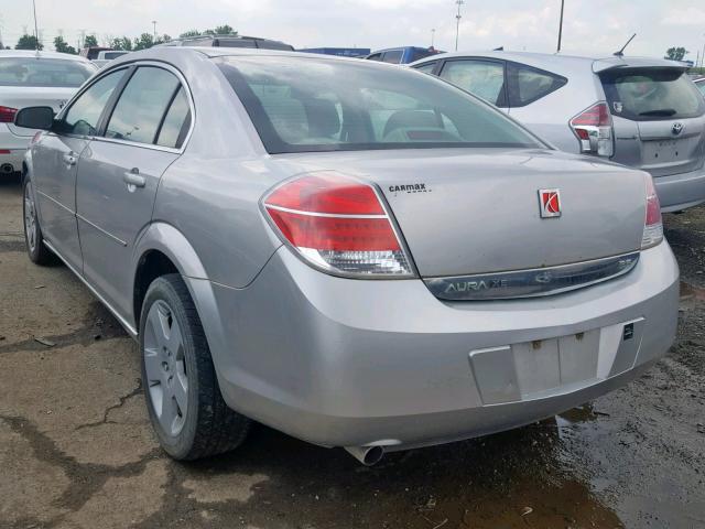 1G8ZS57N58F224237 - 2008 SATURN AURA XE SILVER photo 3