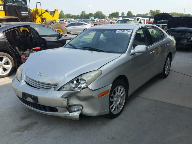 JTHBF30G830145280 - 2003 LEXUS ES 300 SILVER photo 2