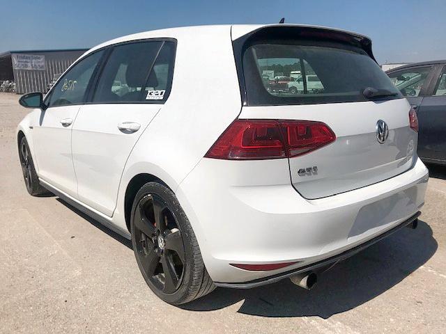 3VW4T7AU9GM003745 - 2016 VOLKSWAGEN GTI S/SE WHITE photo 3