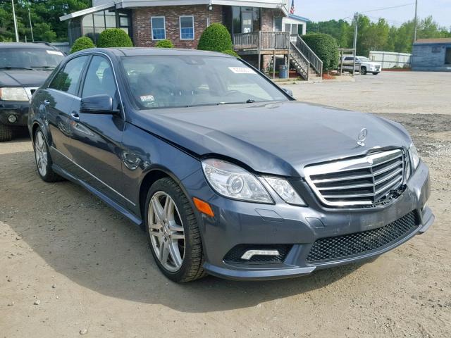 WDDHF7CB0AA026879 - 2010 MERCEDES-BENZ E 550 GRAY photo 1