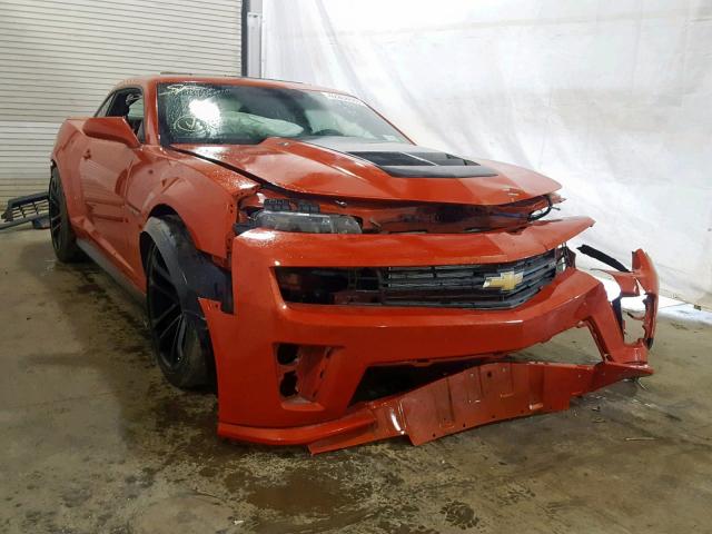 2G1FZ1EP7D9803341 - 2013 CHEVROLET CAMARO ZL1 RED photo 1