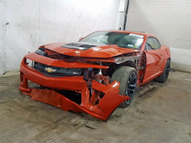 2G1FZ1EP7D9803341 - 2013 CHEVROLET CAMARO ZL1 红色 照片 2
