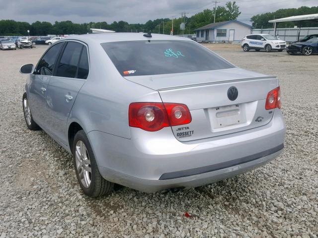 3VWFT71K96M849556 - 2006 VOLKSWAGEN JETTA TDI SILVER photo 3