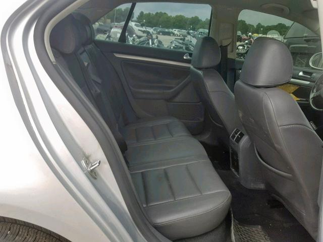 3VWFT71K96M849556 - 2006 VOLKSWAGEN JETTA TDI SILVER photo 6