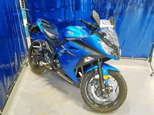 JKAEX8A17HDA32288 - 2017 KAWASAKI EX300 A BLUE photo 1