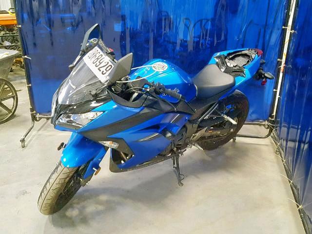 JKAEX8A17HDA32288 - 2017 KAWASAKI EX300 A BLUE photo 2