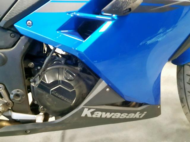 JKAEX8A17HDA32288 - 2017 KAWASAKI EX300 A BLUE photo 7