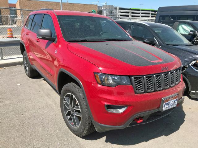 1C4RJFLG7KC622354 - 2019 JEEP GRAND CHER RED photo 1