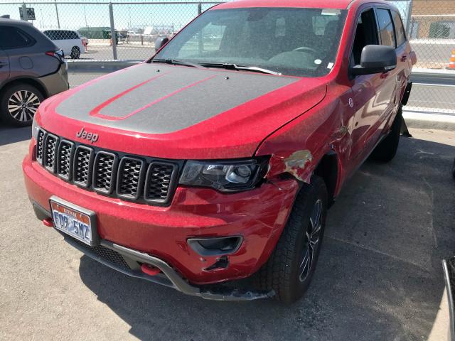 1C4RJFLG7KC622354 - 2019 JEEP GRAND CHER RED photo 4