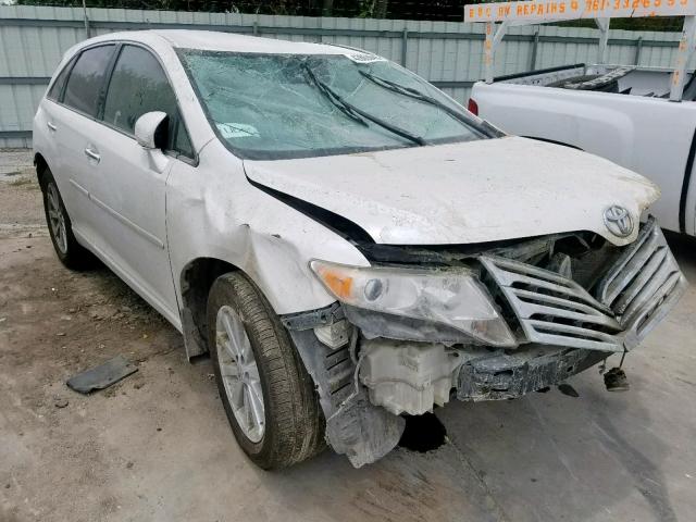 4T3ZE11A49U017771 - 2009 TOYOTA VENZA WHITE photo 1