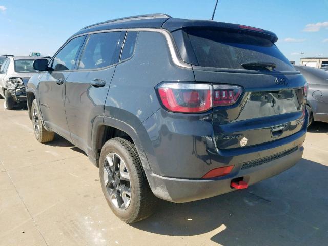 3C4NJDDB3JT230142 - 2018 JEEP COMPASS TR CHARCOAL photo 3