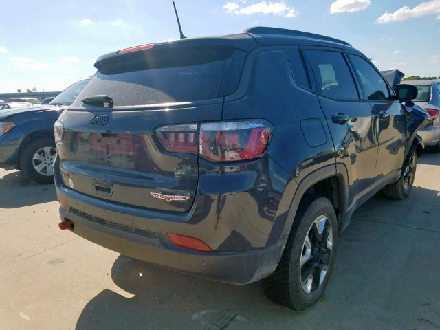 3C4NJDDB3JT230142 - 2018 JEEP COMPASS TR CHARCOAL photo 4