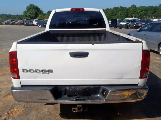 3D7KR26CX5G711404 - 2005 DODGE RAM 2500 S WHITE photo 6