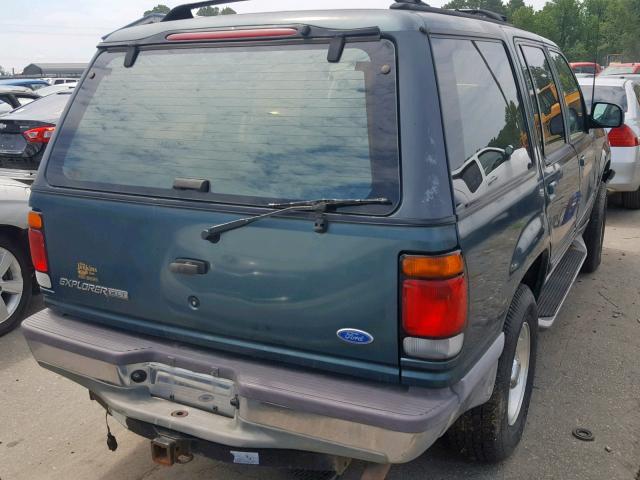 1FMDU32E5VUA00555 - 1997 FORD EXPLORER GREEN photo 4