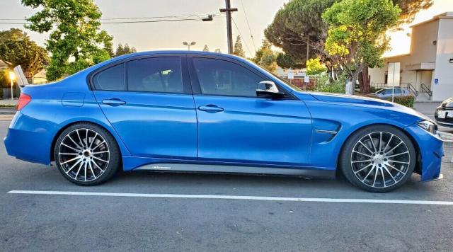 WBA3A9C54EF477814 - 2014 BMW 335 I BLUE photo 9