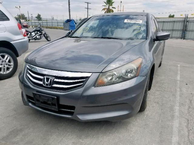 1HGCP2F46CA111795 - 2012 HONDA ACCORD LXP GRAY photo 2