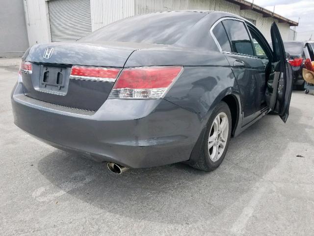 1HGCP2F46CA111795 - 2012 HONDA ACCORD LXP GRAY photo 4