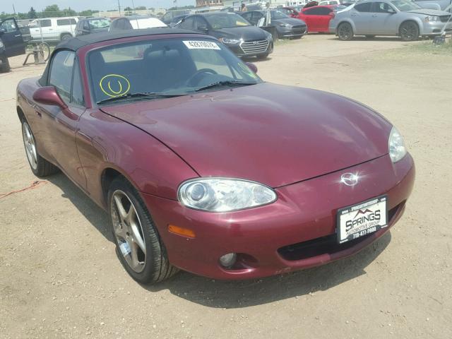 JM1NB353430313450 - 2003 MAZDA MX-5 MIATA RED photo 1