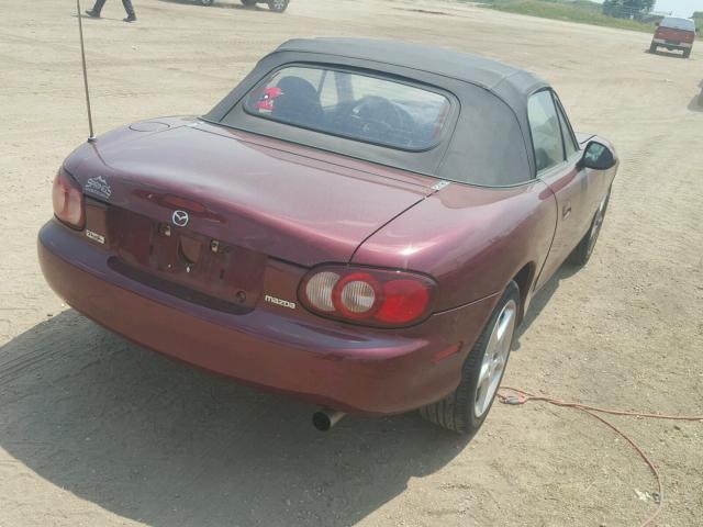 JM1NB353430313450 - 2003 MAZDA MX-5 MIATA RED photo 4