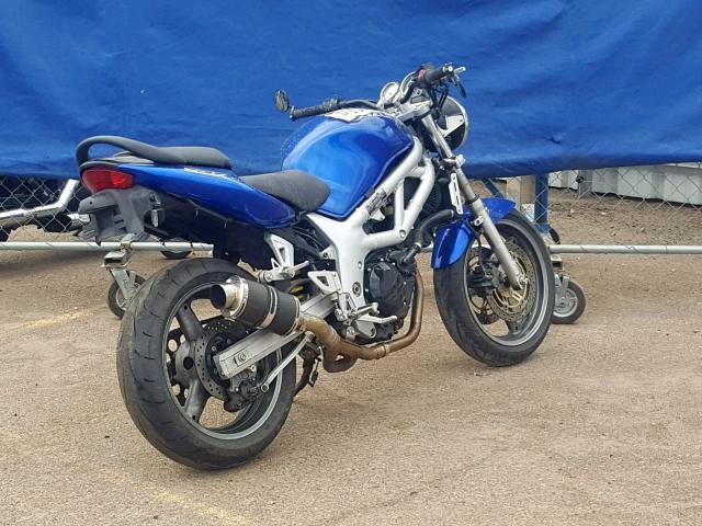 JS1VP52A0Y2101411 - 2000 SUZUKI SV650 BLUE photo 4