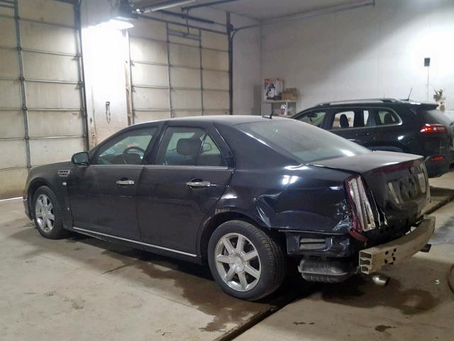 1G6DW67V280124936 - 2008 CADILLAC STS BLACK photo 3