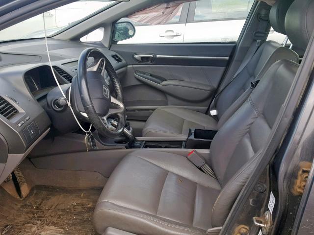 2HGFA1E07AH044453 - 2010 HONDA CIVIC EXL 灰色 照片 5