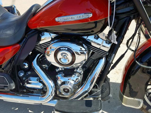 1HD1KEM12AB621341 - 2010 HARLEY-DAVIDSON FLHTK RED photo 7