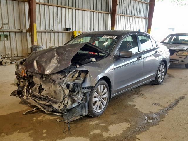 1HGCP2F80CA054416 - 2012 HONDA ACCORD EXL GRAY photo 2